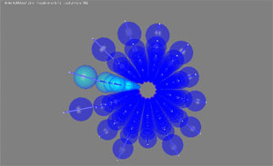 Microtubules movie frame 2